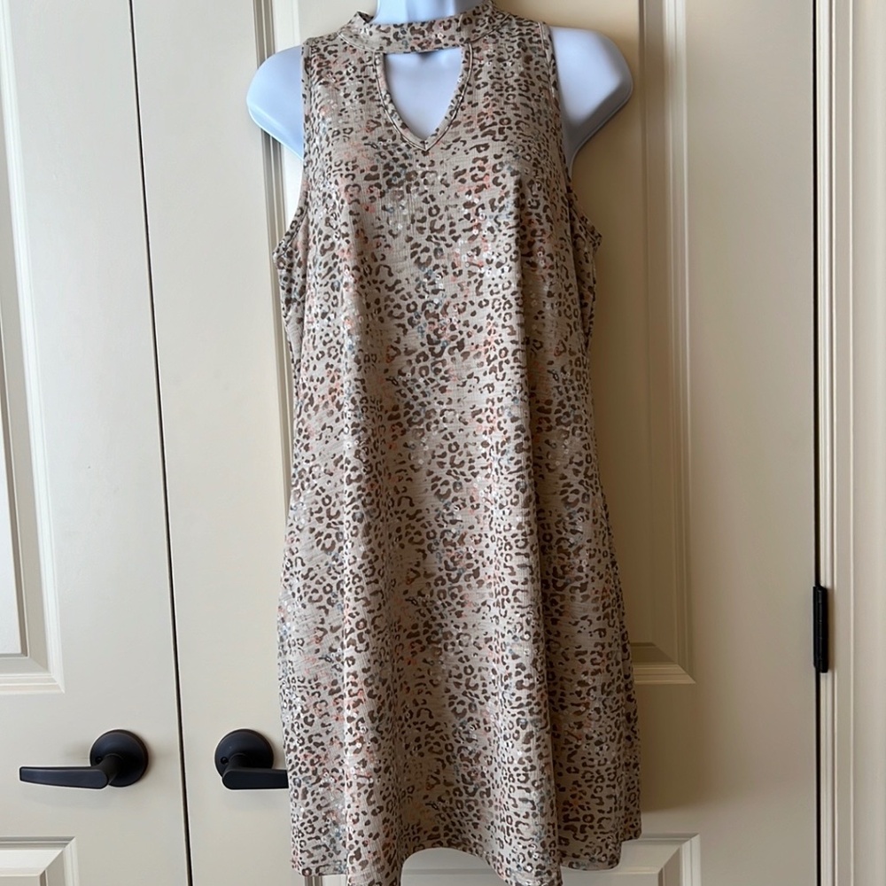 Cato Animal Print Dress size Medium